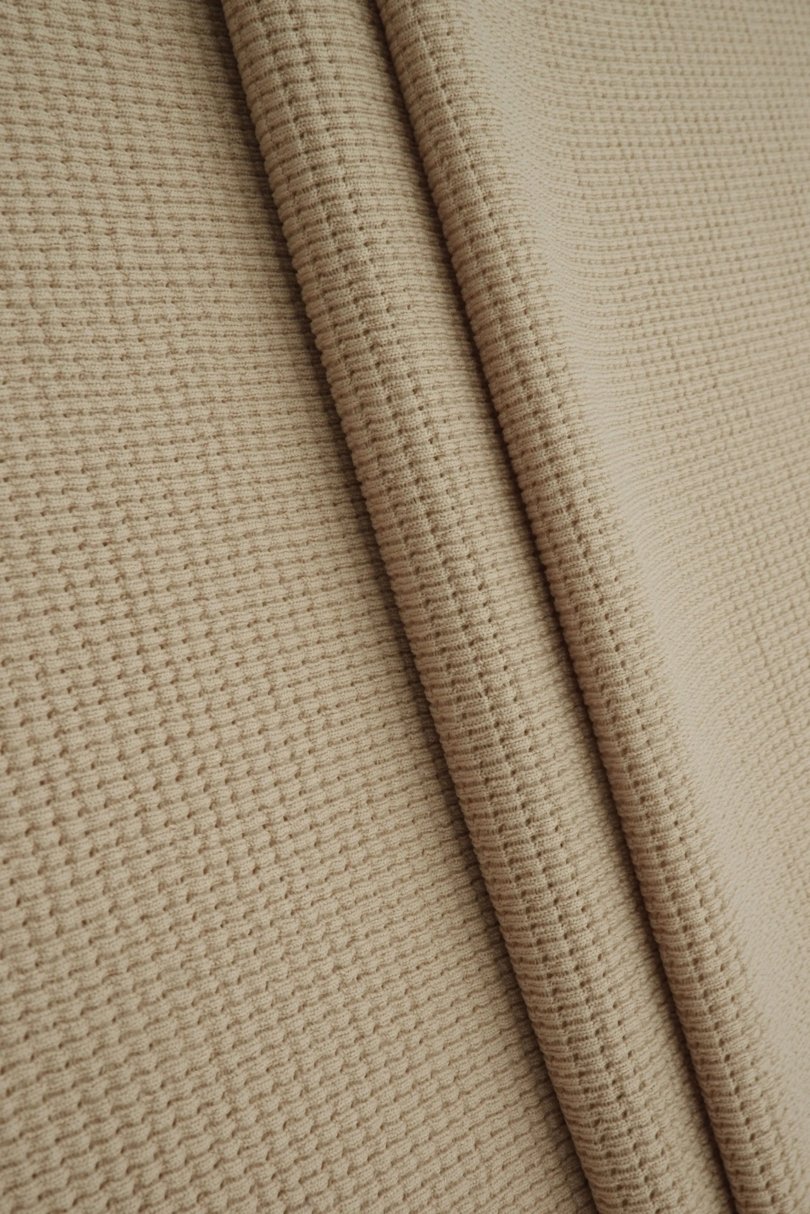 Waffle Double Knit Solid Fabric KNT4667 - Image 9