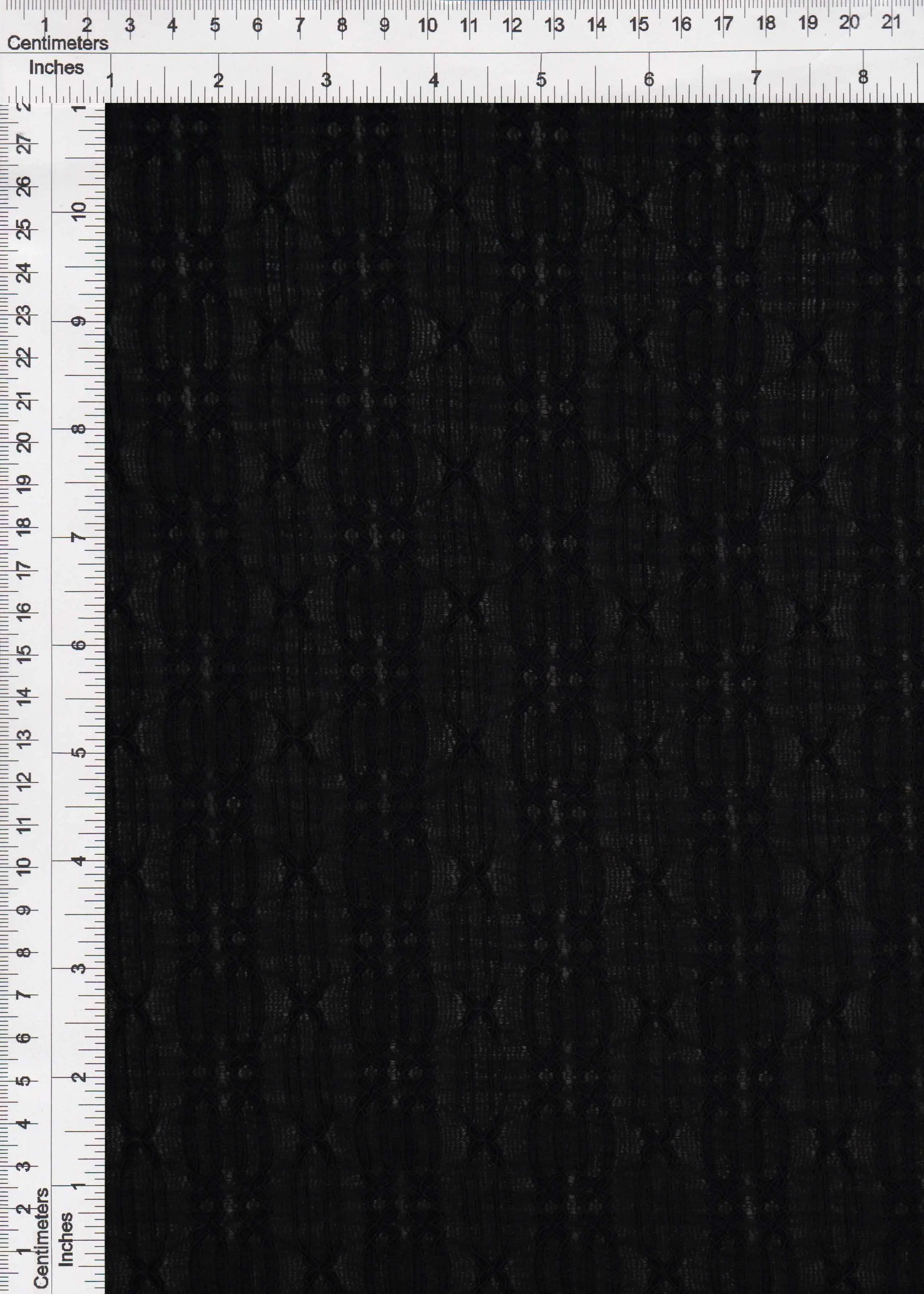 Geometric Stripe Lace Fabric - LACE4631 - Image 3