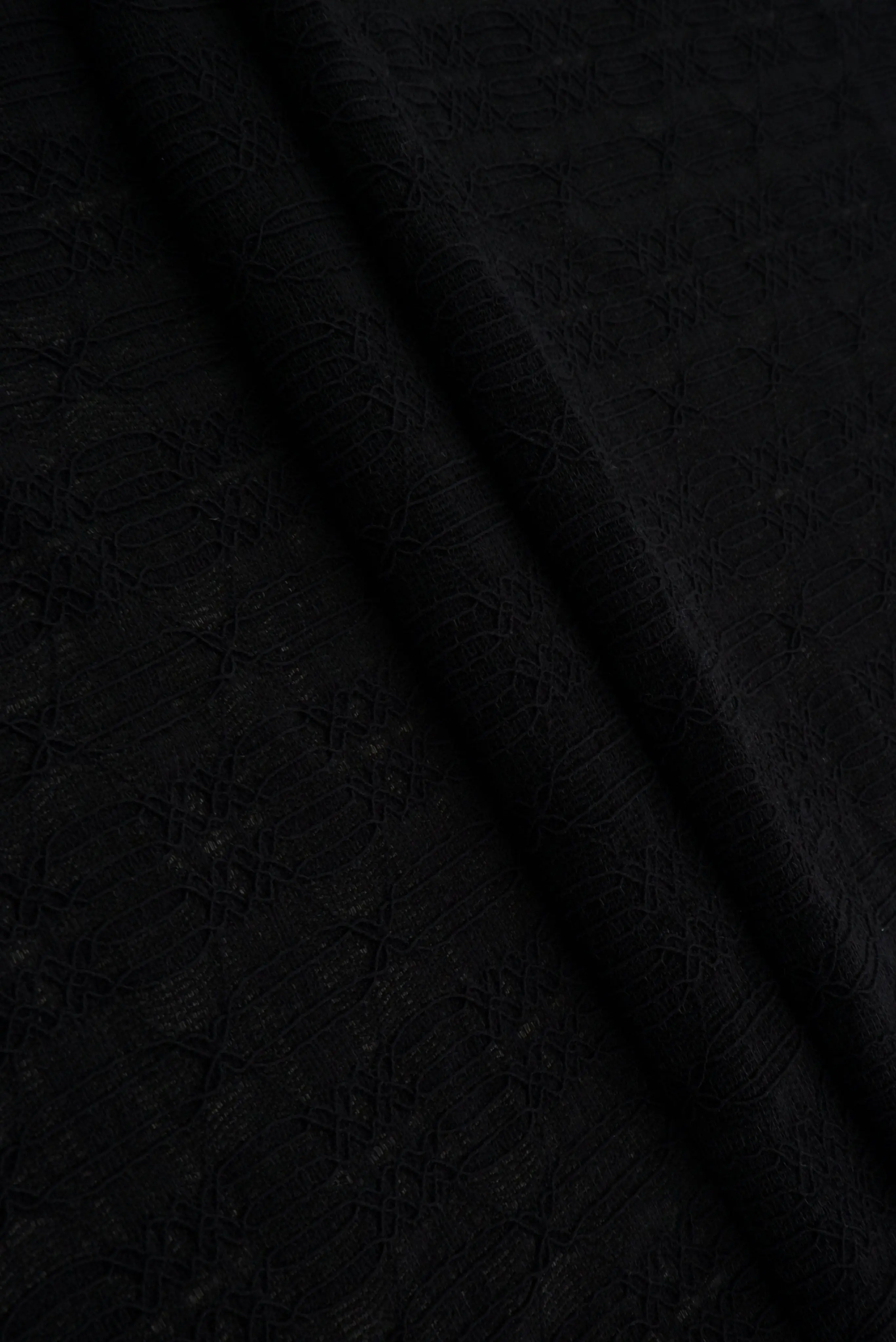 Geometric Stripe Lace Fabric - LACE4631 - Image 4