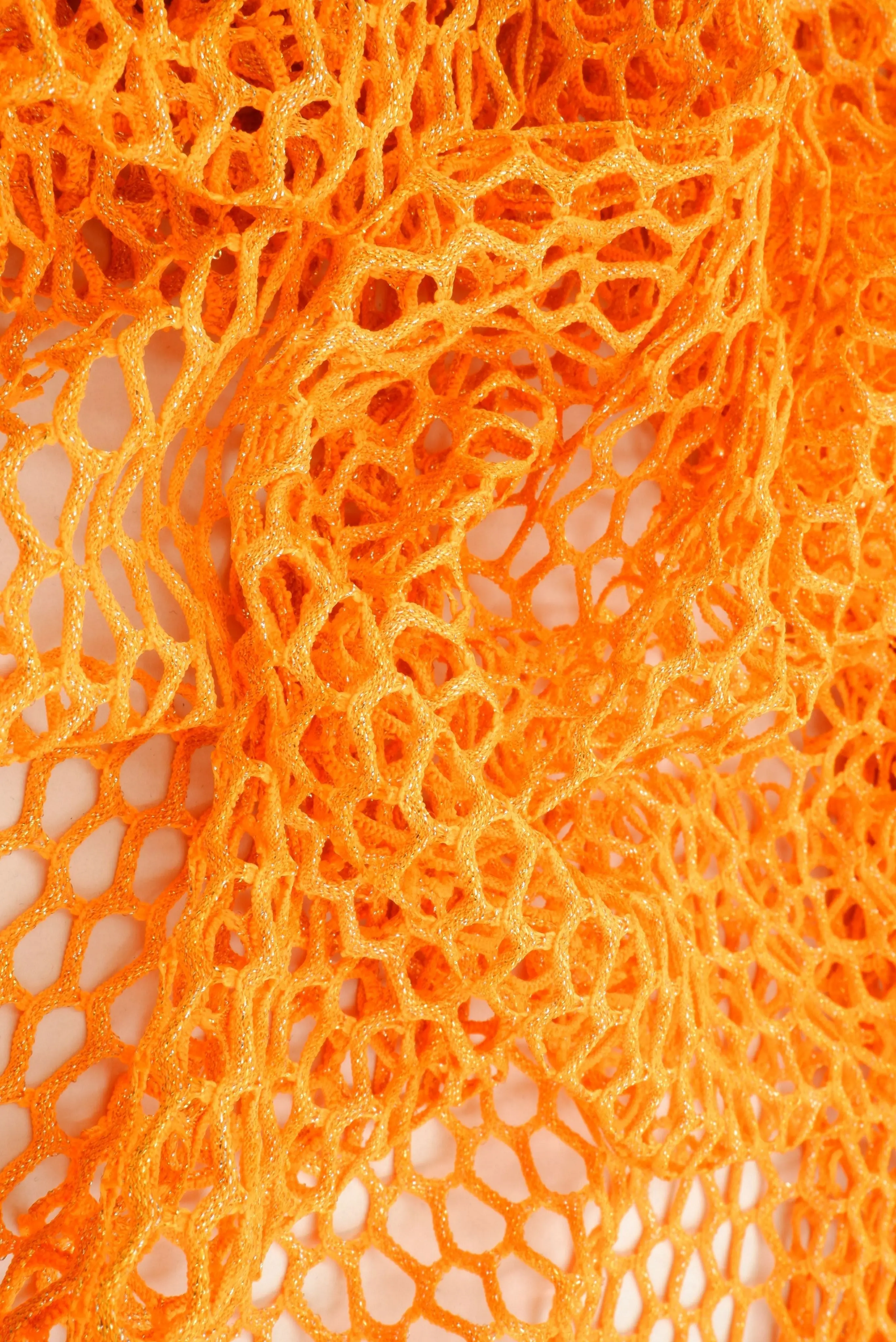 Lurex Fishnet Mesh Stretch Fabric - MESH-4467 - Image 14