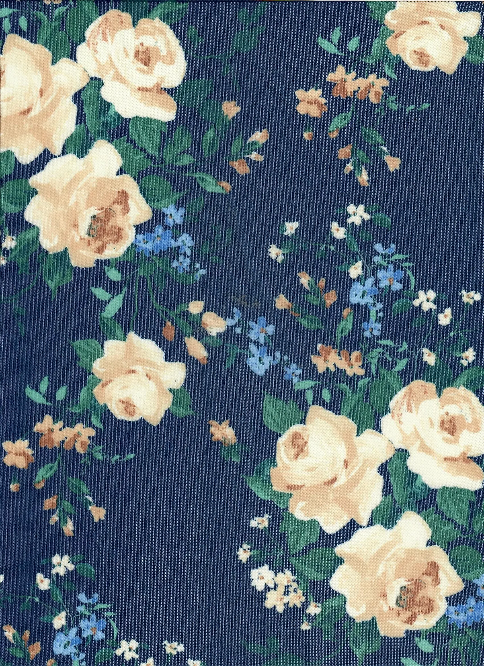 Digital Floral Mesh Print Fabric MESH-DU1683 - Image 3