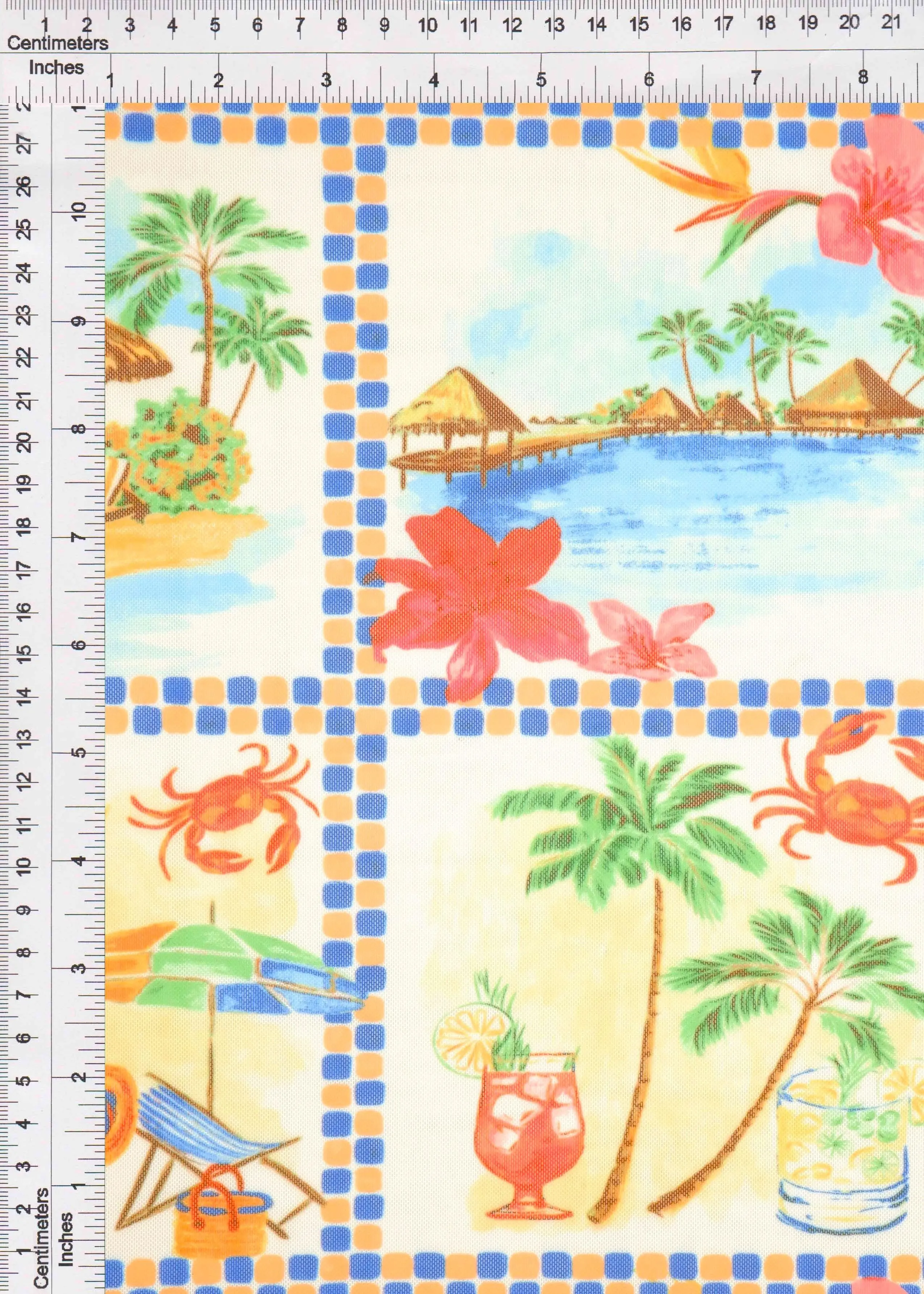 Scenery Digital Print Mesh Fabric - MESH-MS11503D - Image 5