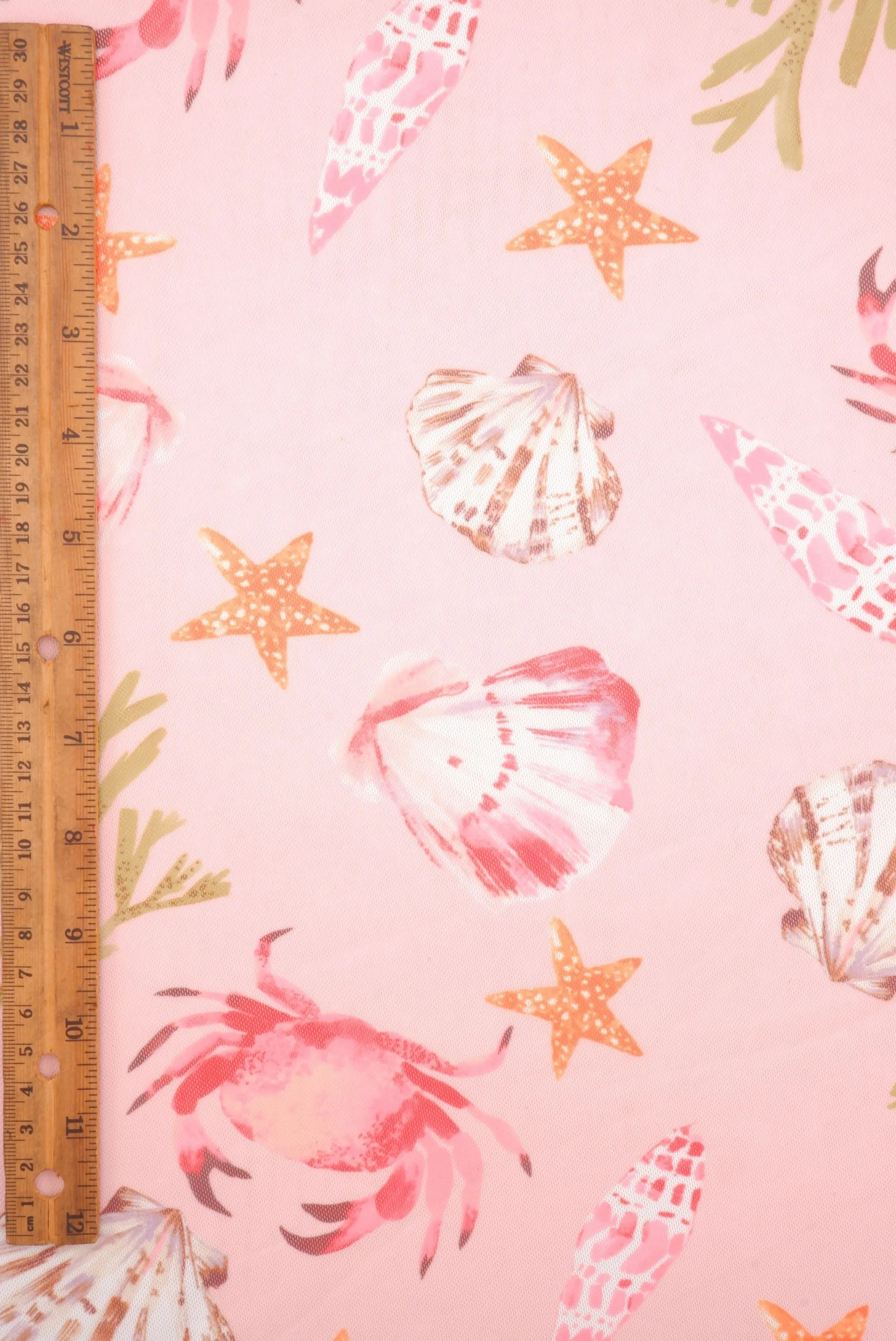 Sea Element Mesh Digital Print Fabric MESH-MS11609D - Image 3