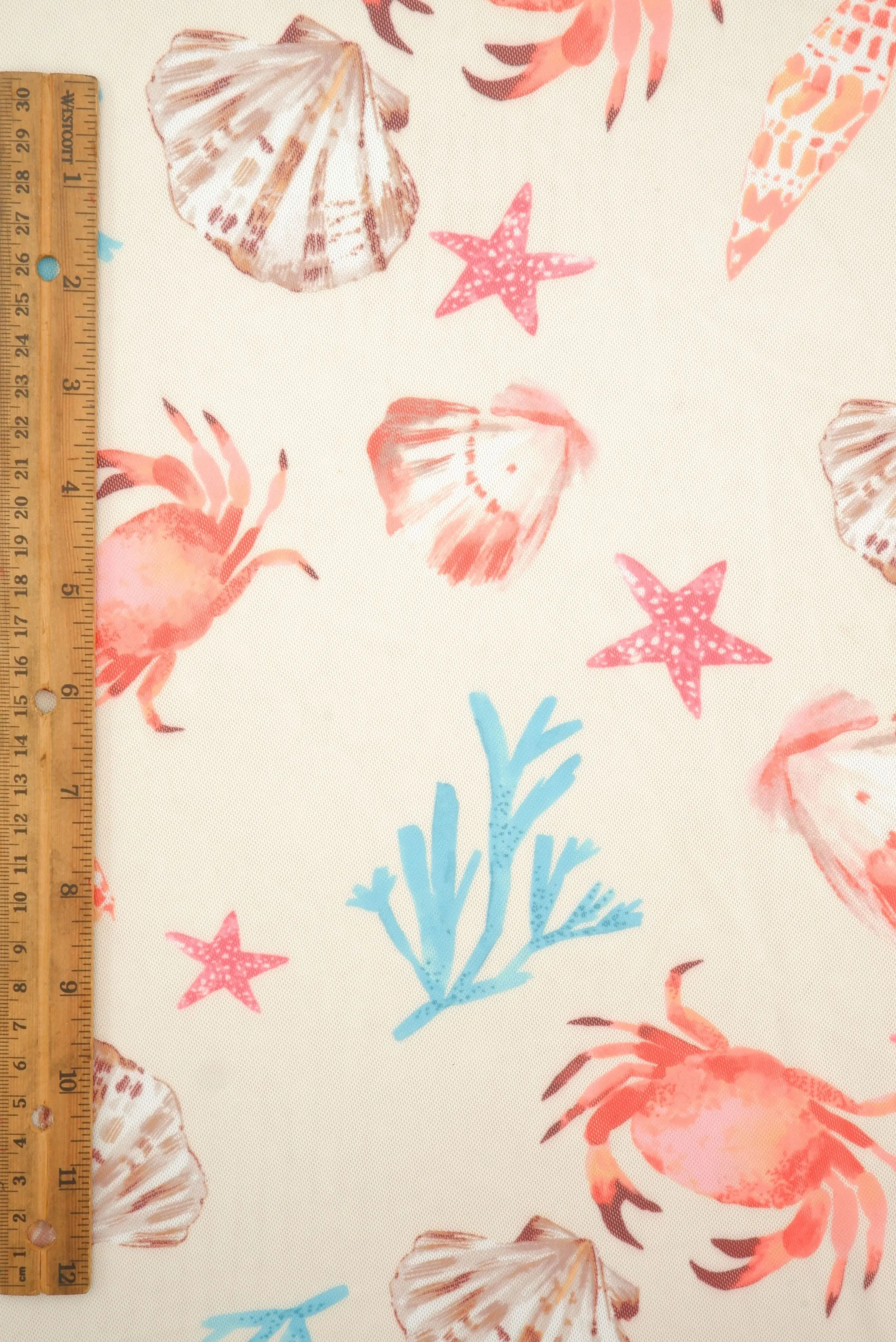 Sea Element Mesh Digital Print Fabric MESH-MS11609D - Image 7