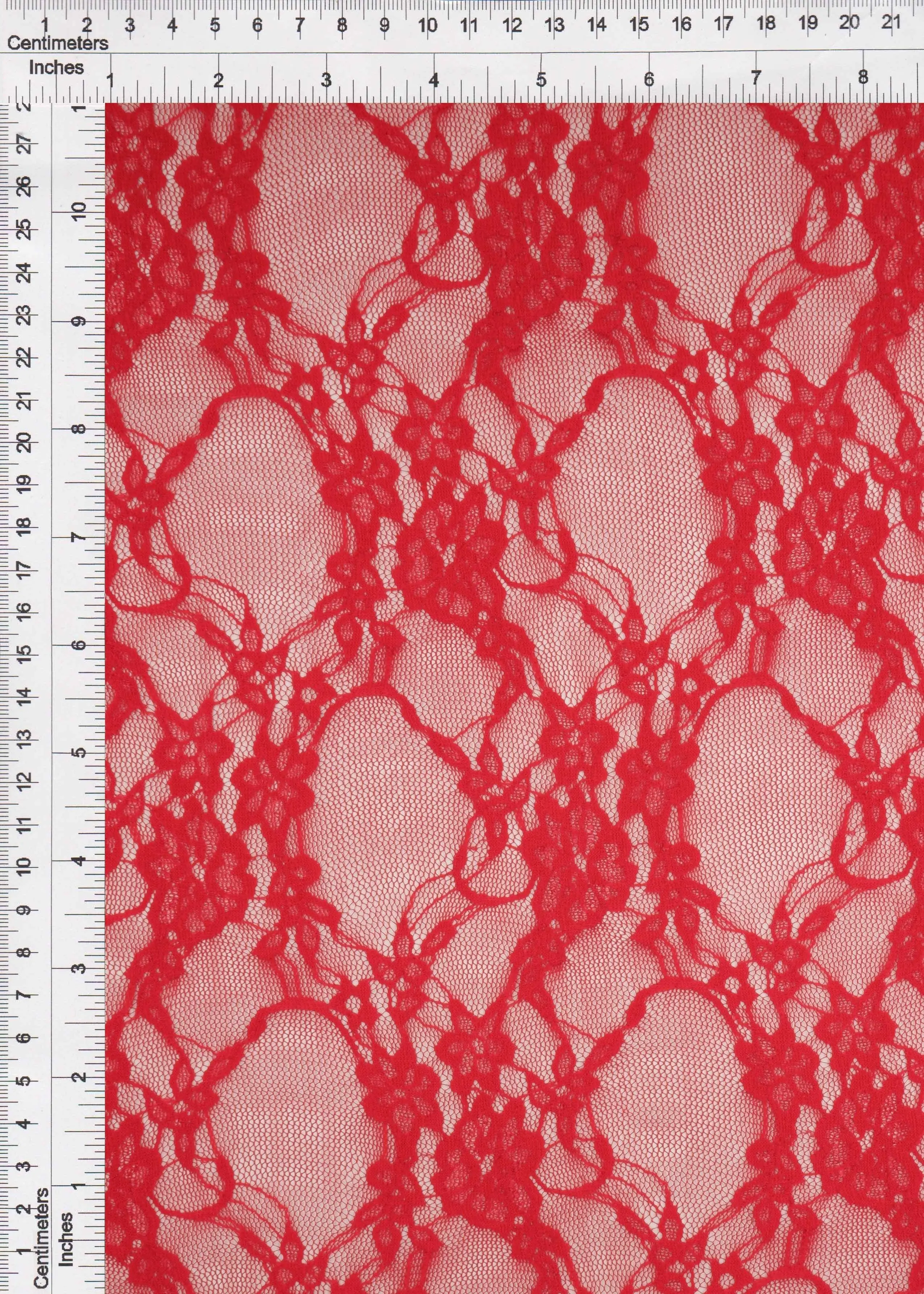 Nylon Floral Lace Fabric - LACE-1483 - Image 12