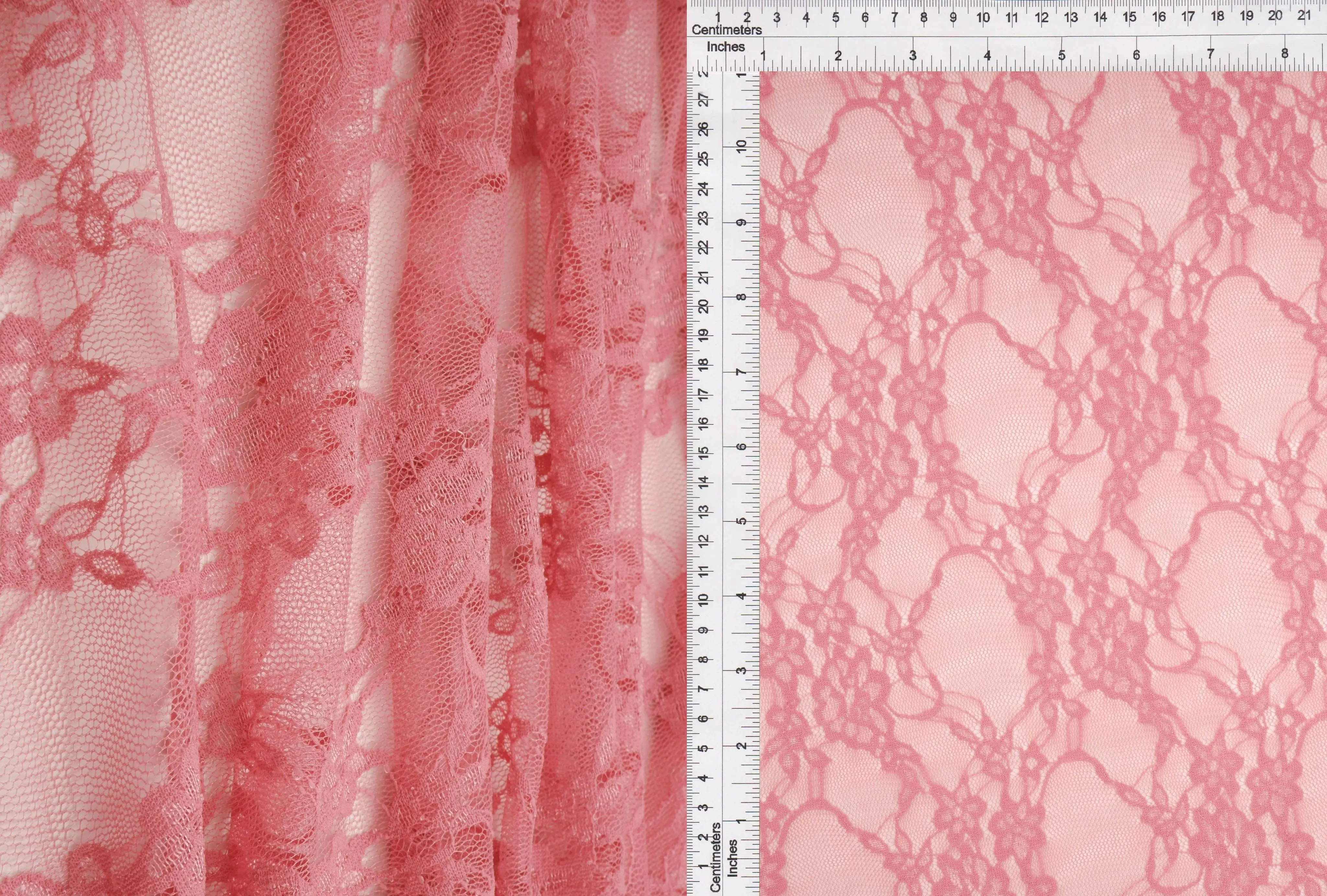 Nylon Floral Lace Fabric - LACE-1483 - Image 13