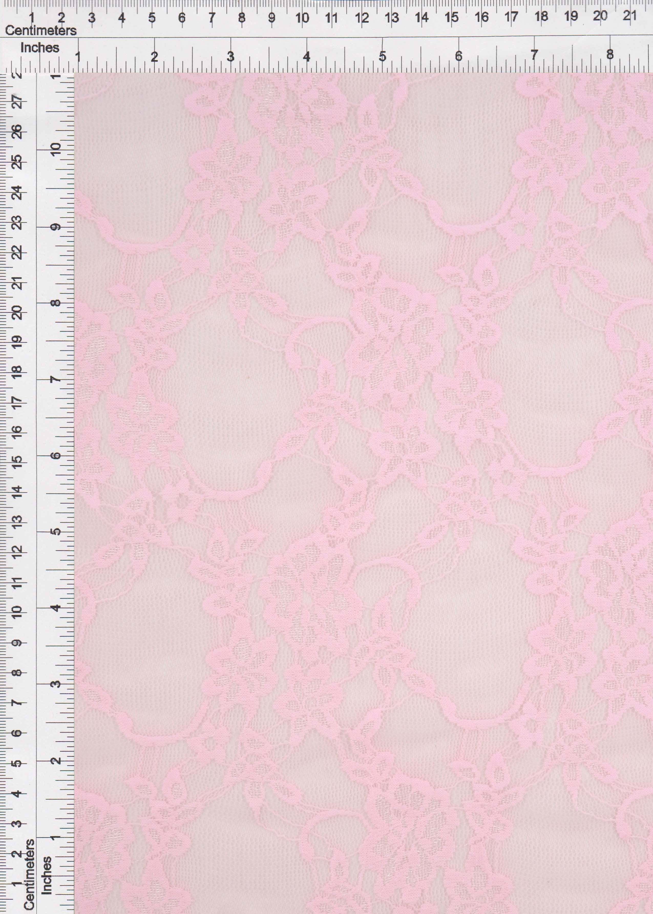 Nylon Floral Lace Fabric - LACE-1483 - Image 8
