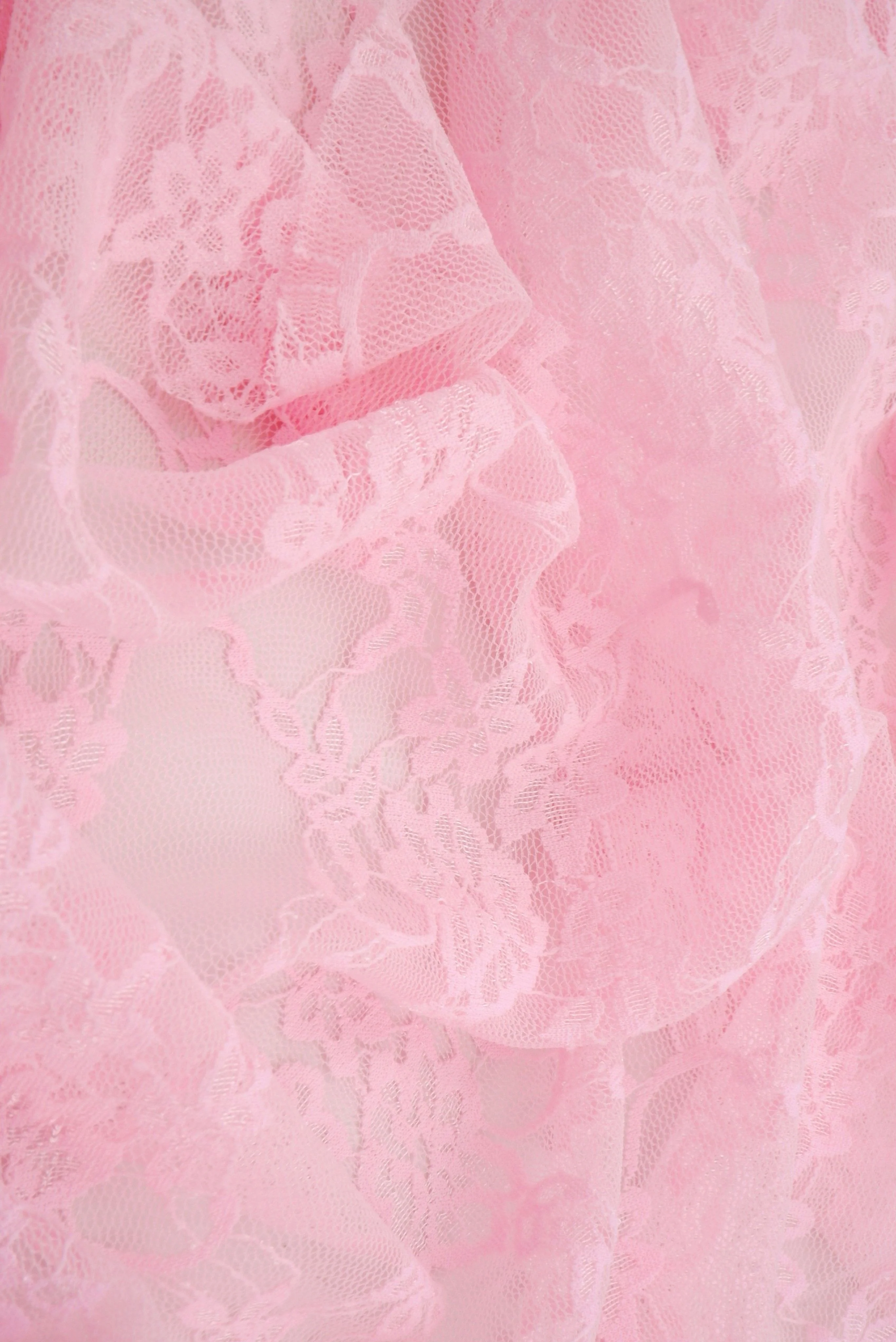 Nylon Floral Lace Fabric - LACE-1483 - Image 9