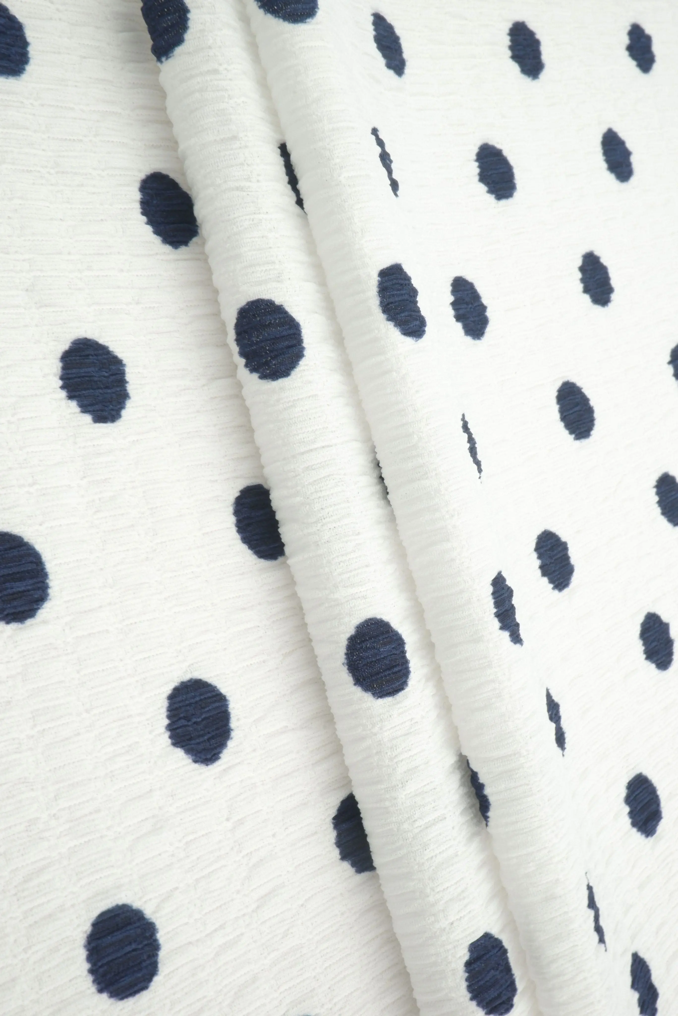 Polka Dot Crinkle Crepe Print Fabric CRP4628-SE90548 - Image 11