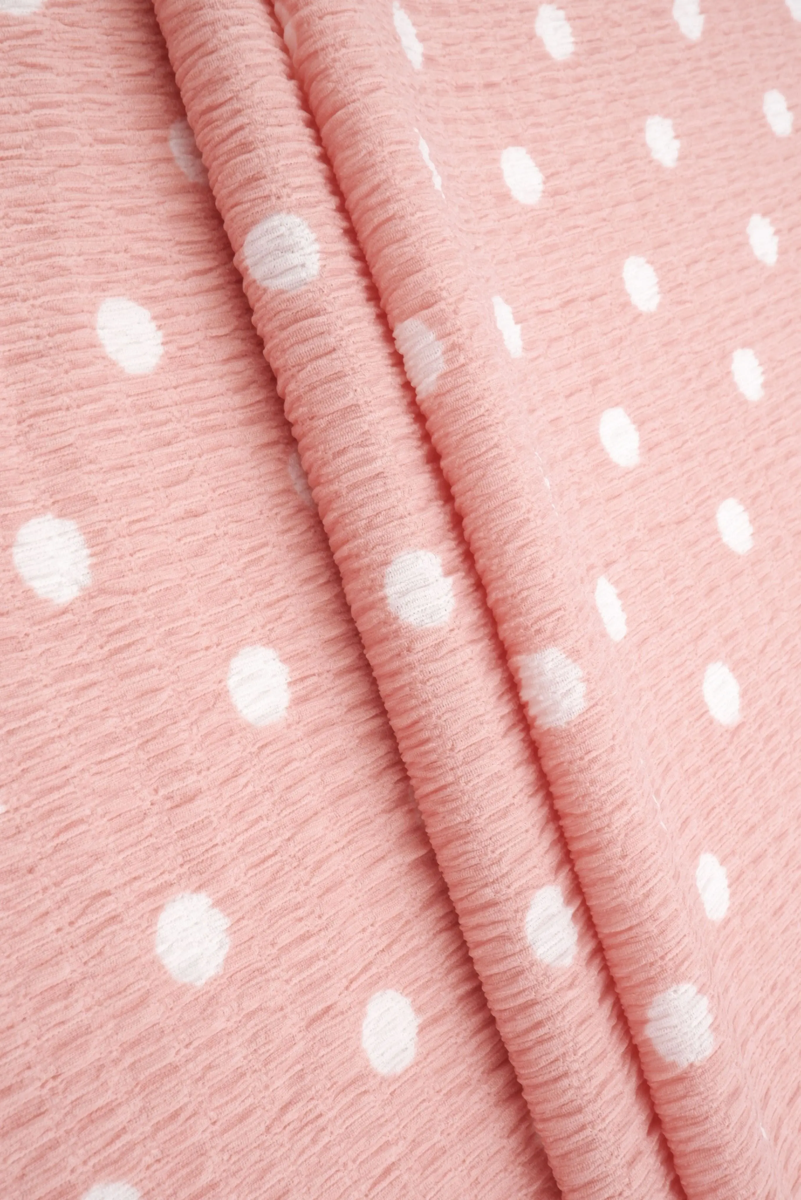 Polka Dot Crinkle Crepe Print Fabric CRP4628-SE90548 - Image 15