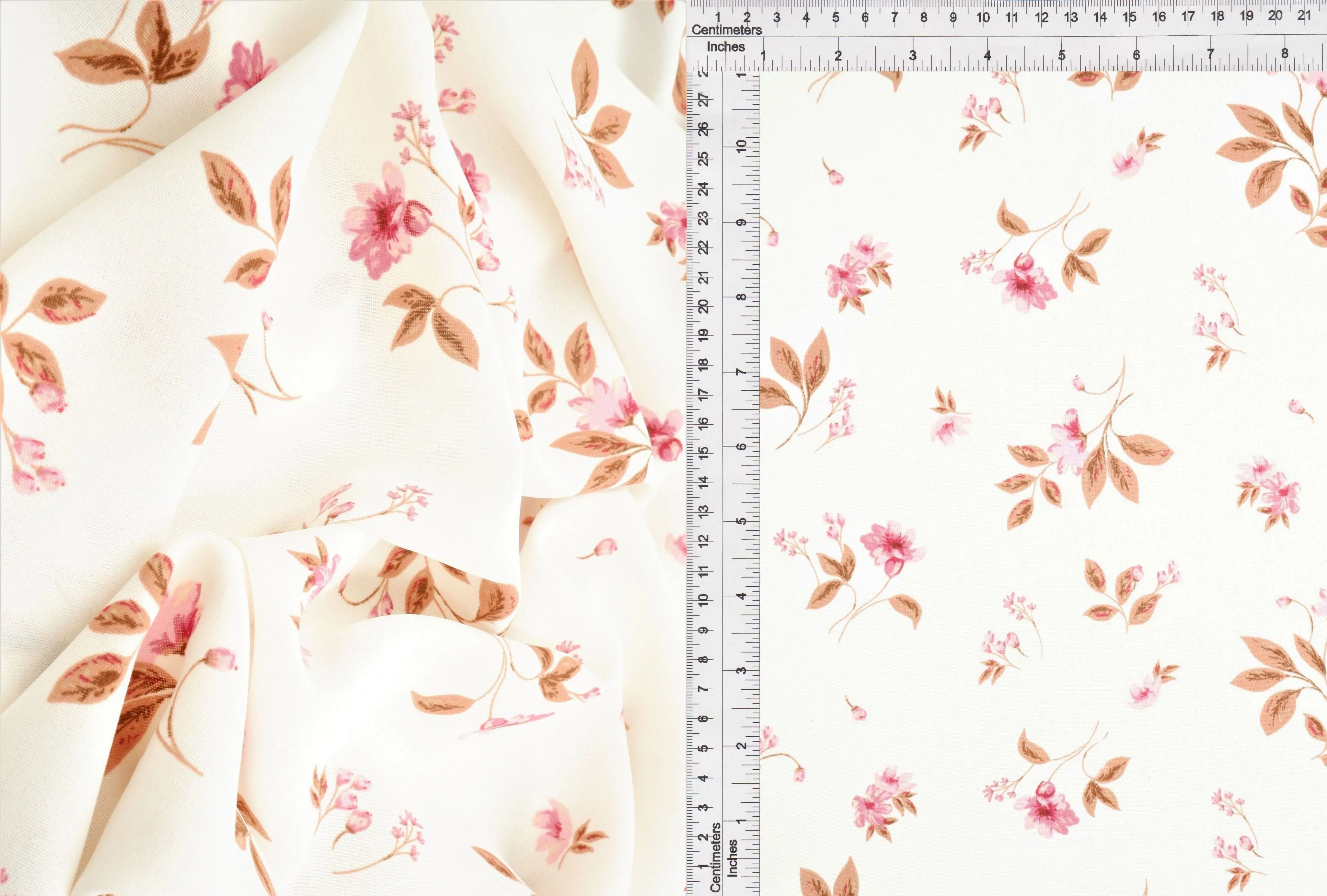 Airflow Floral Cey Woven Fabric - POP4178-MS10084
