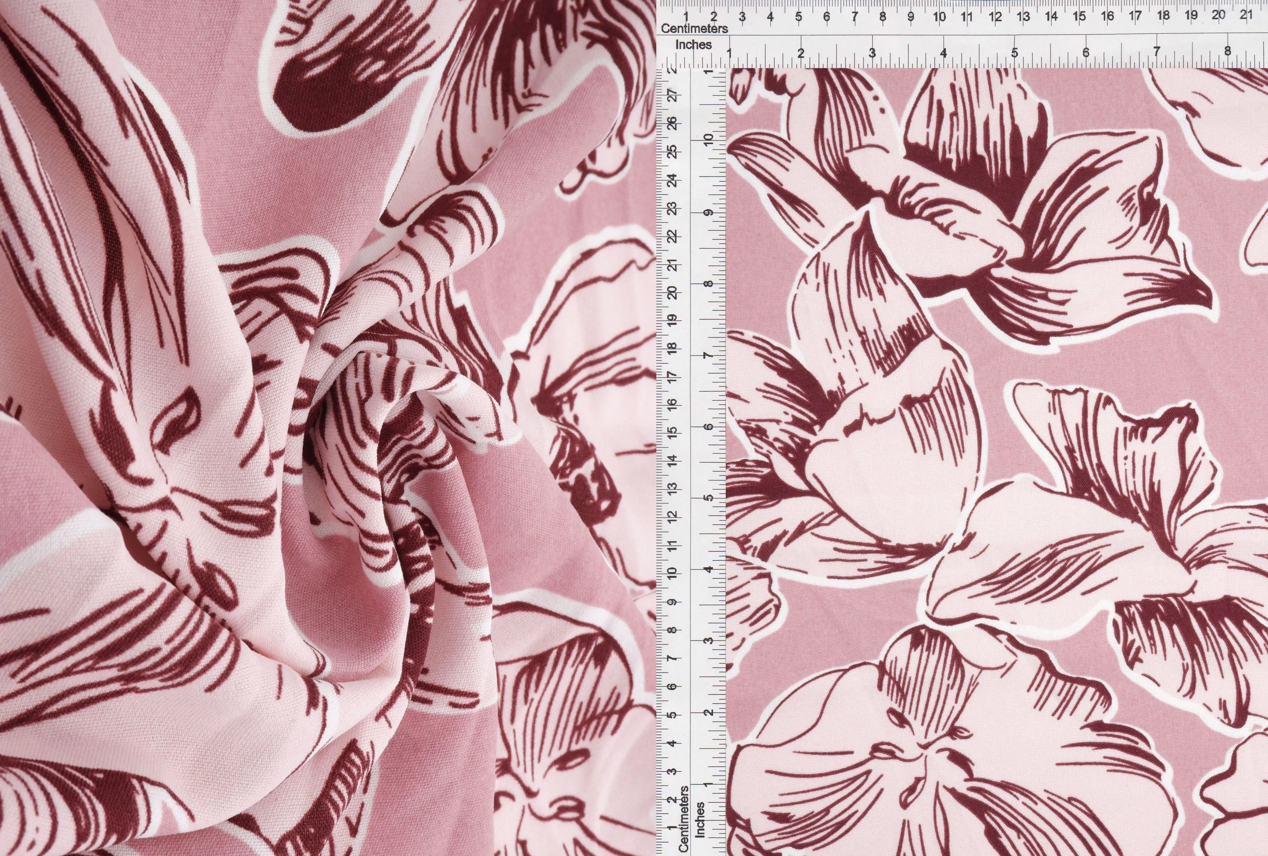 Airflow Cey Floral Print Woven Fabric - POP4178-MS11099
