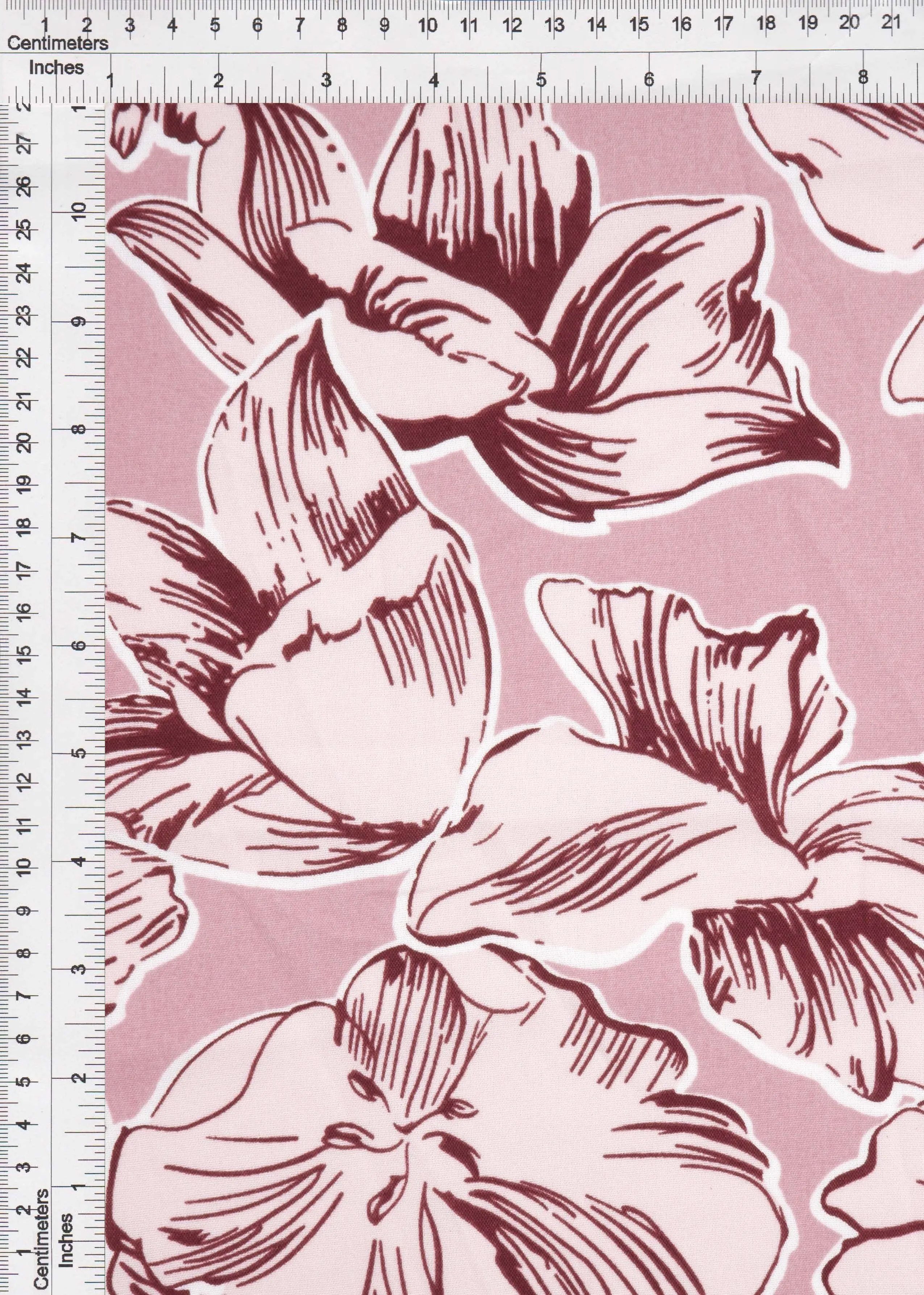 Airflow Cey Floral Print Woven Fabric - POP4178-MS11099 - Image 2