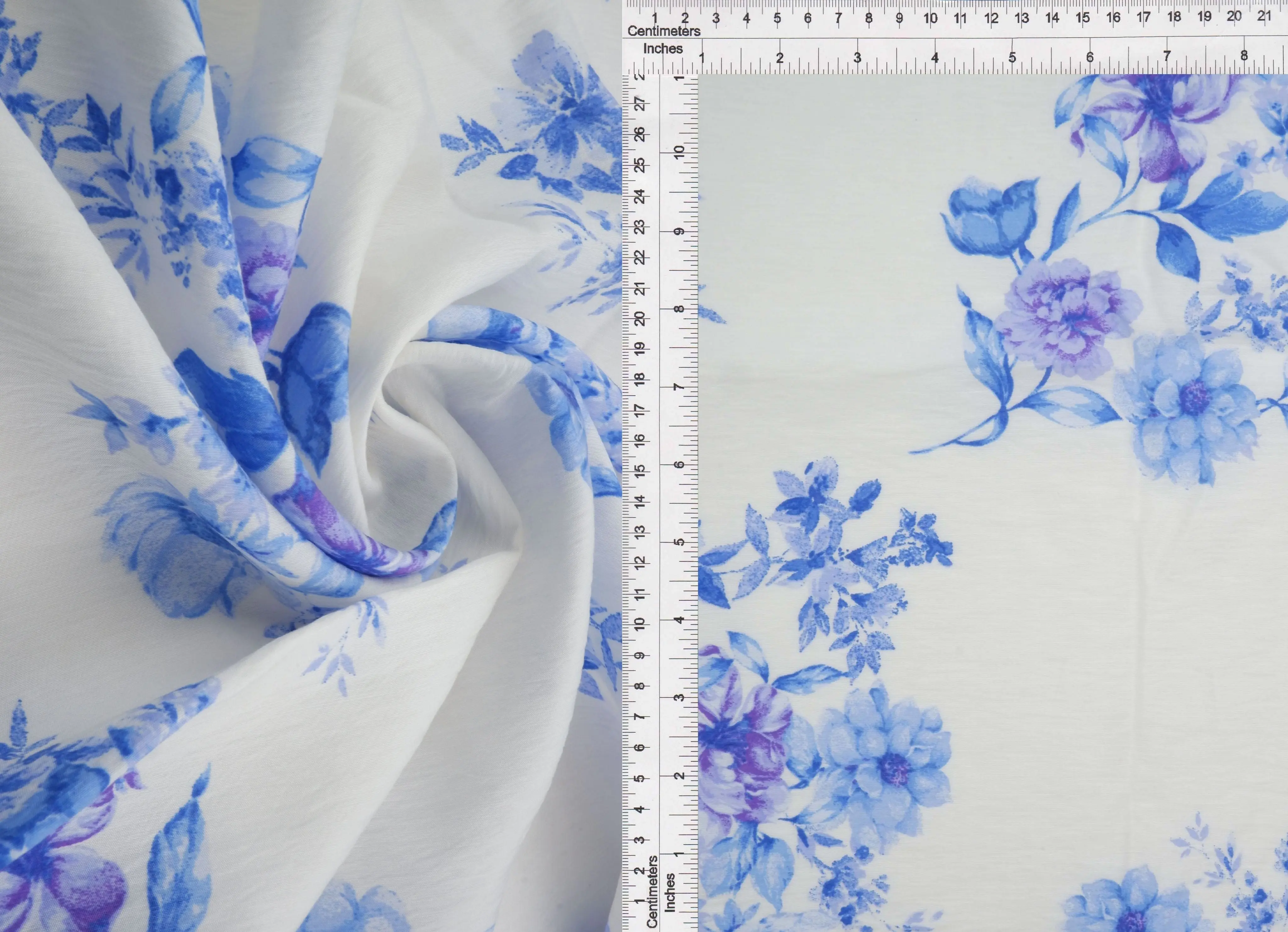 Floral Airflow Viscose Nylon Woven Fabric - POP4618-MS11422 - Image 6