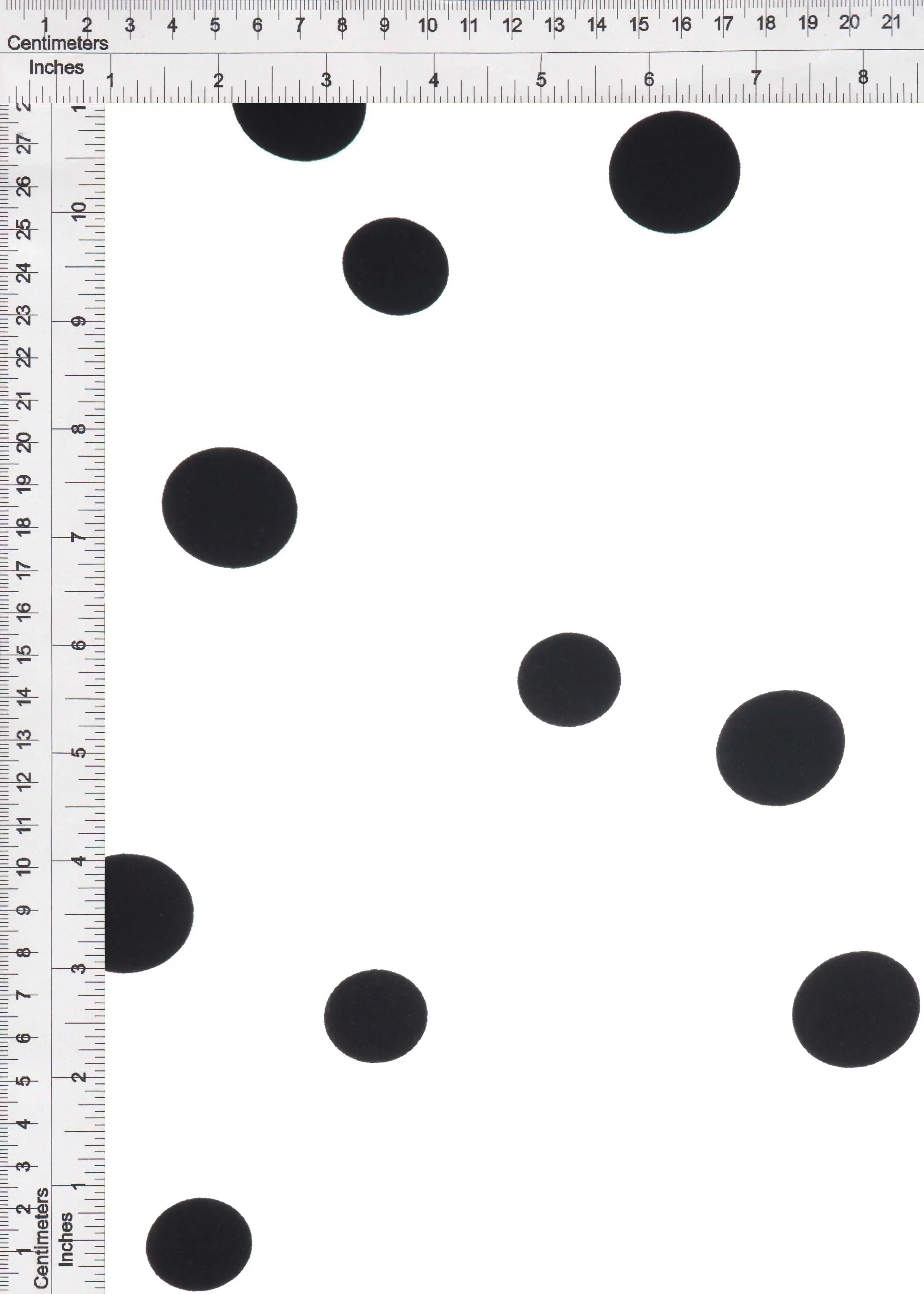 Rayon Challis Polka Dot Print - POP948-MS11094 - Image 3