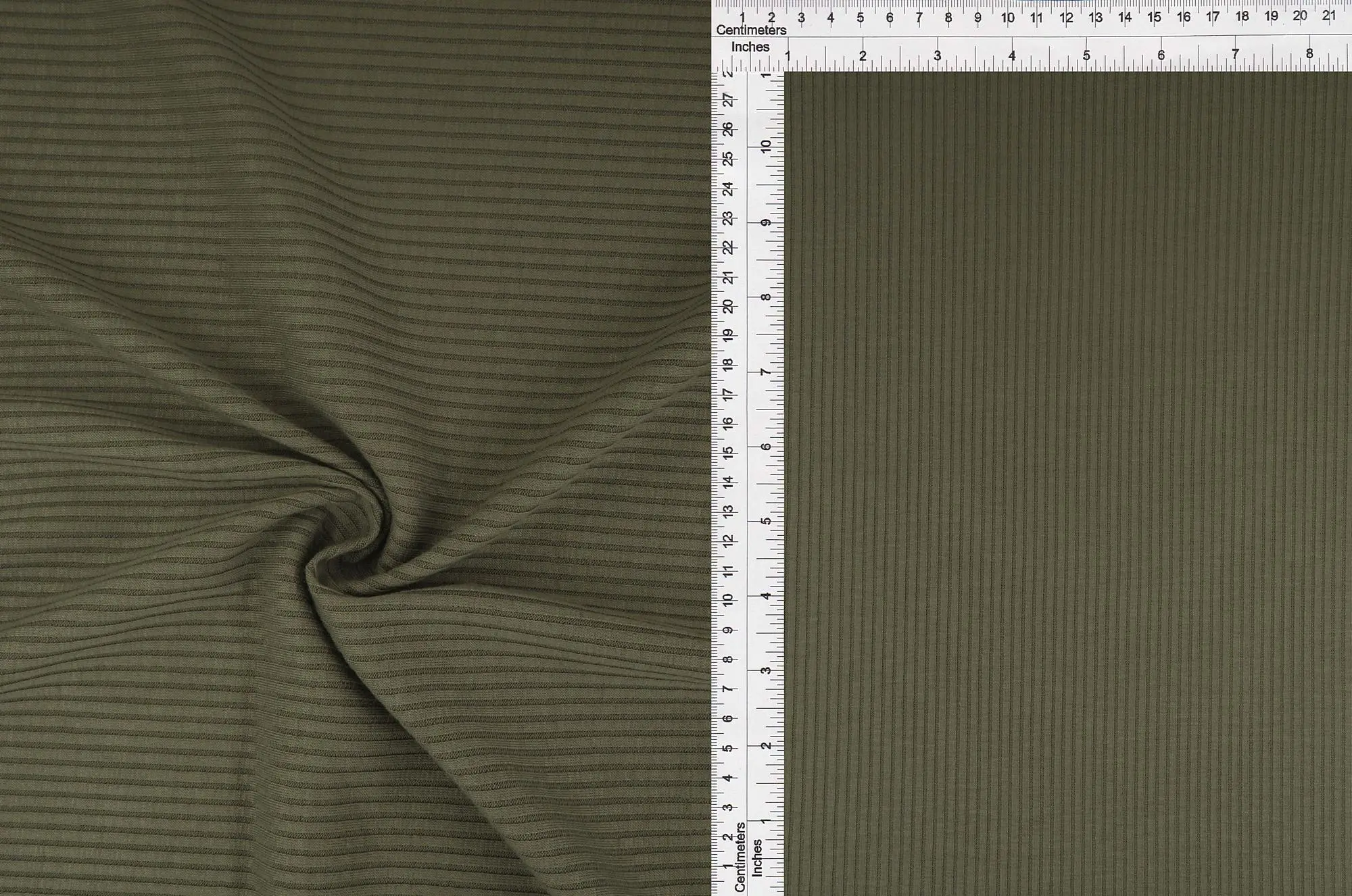 Rib Solid Stretch Knit Fabric - KNT3422 - Image 11