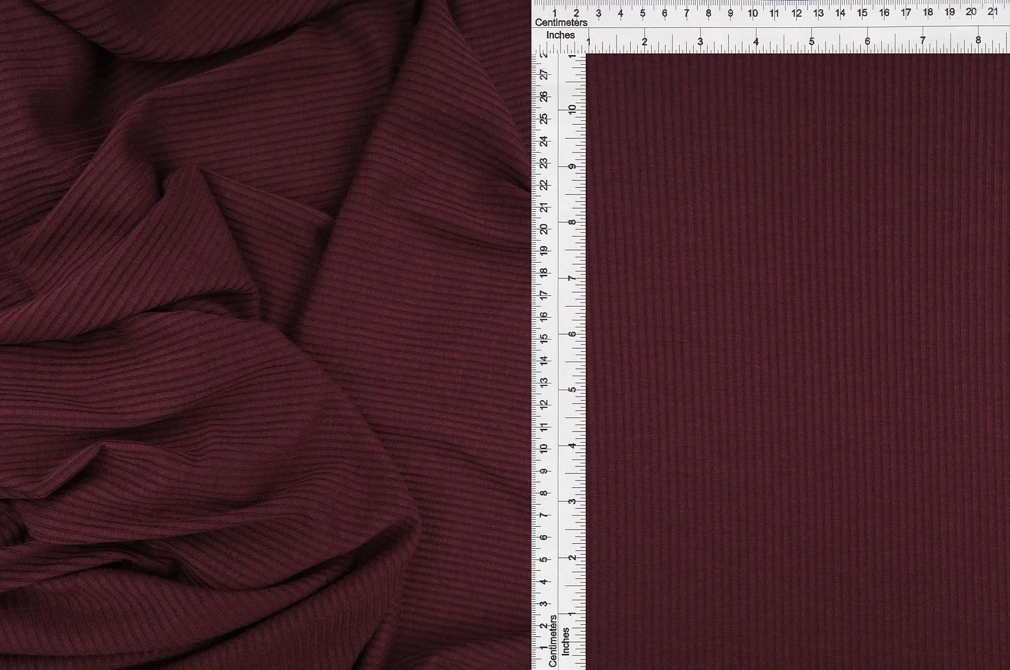 Rib Solid Stretch Knit Fabric - KNT3422 - Image 54
