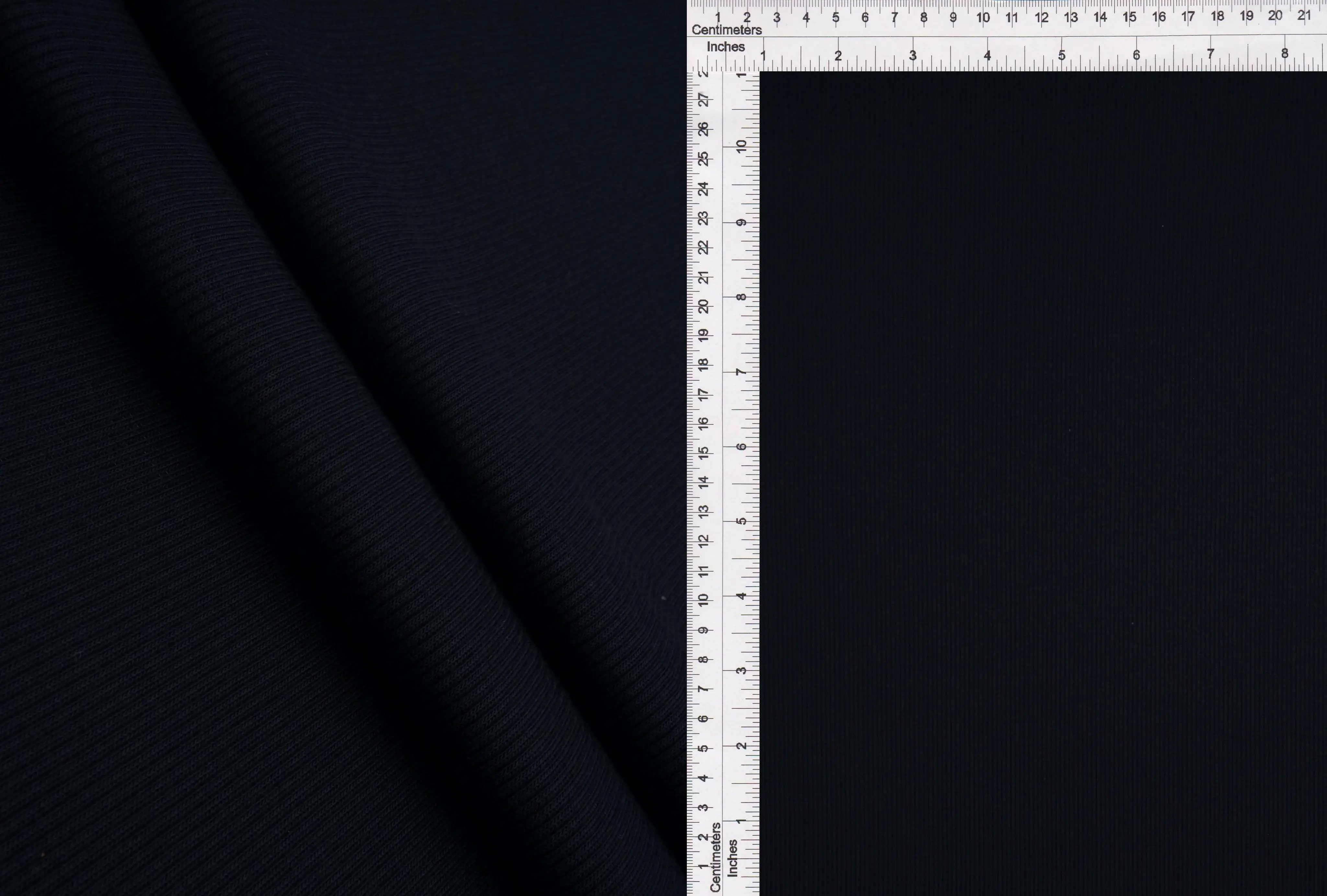 Rib Solid Stretch Knit Fabric - KNT3895 - Image 4