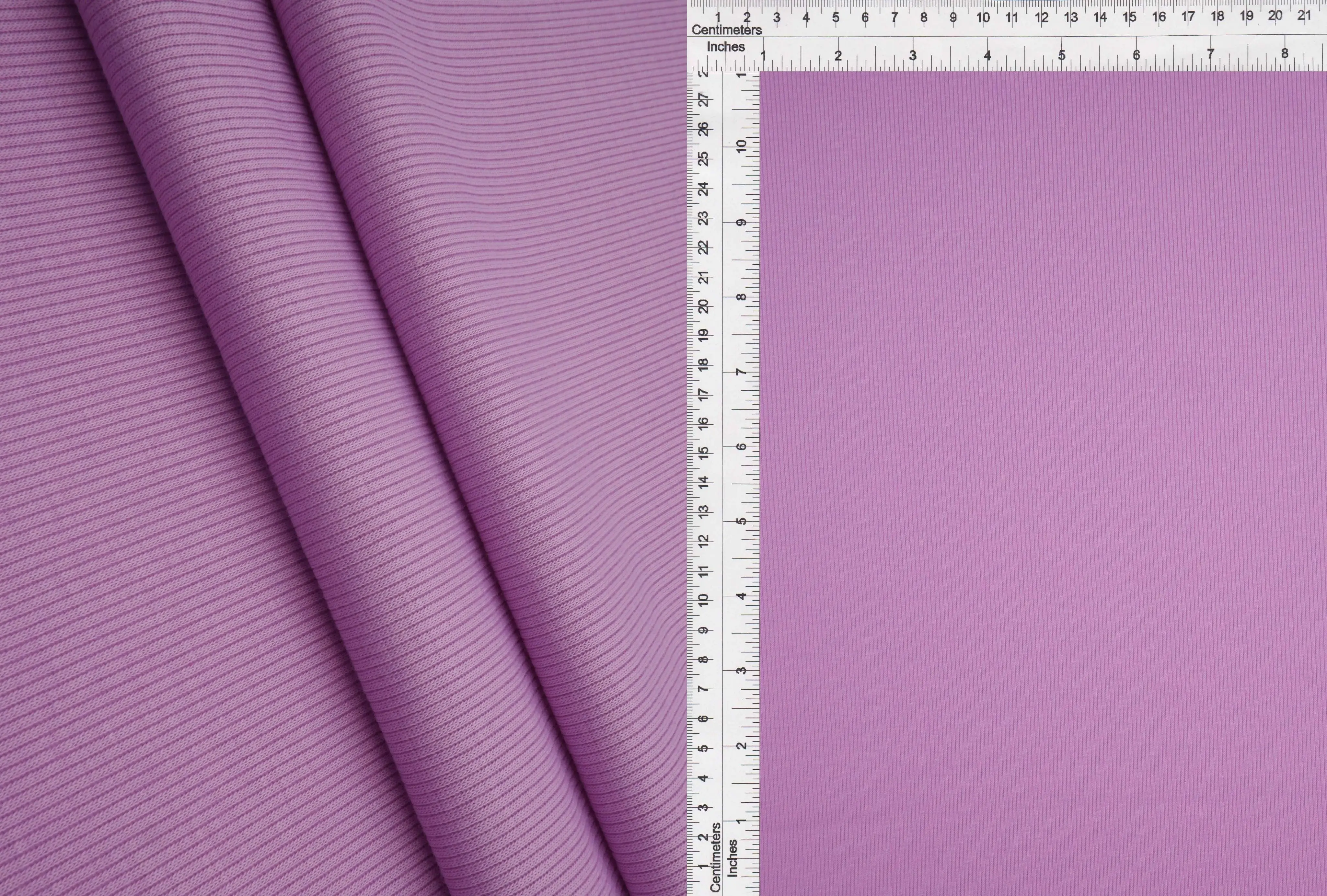 Rib Solid Stretch Knit Fabric - KNT3895 - Image 9