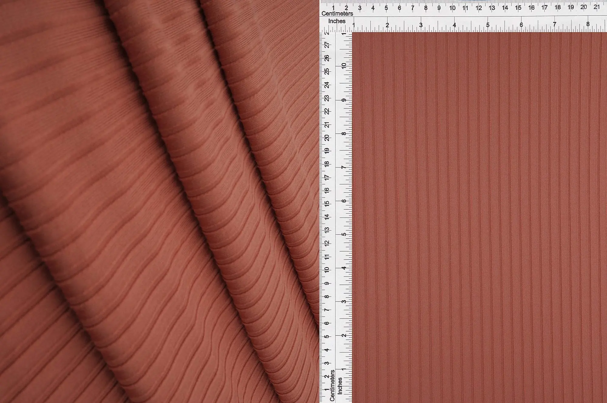 Rib Solid Stretch Knit Fabric - KNT4135 - Image 35