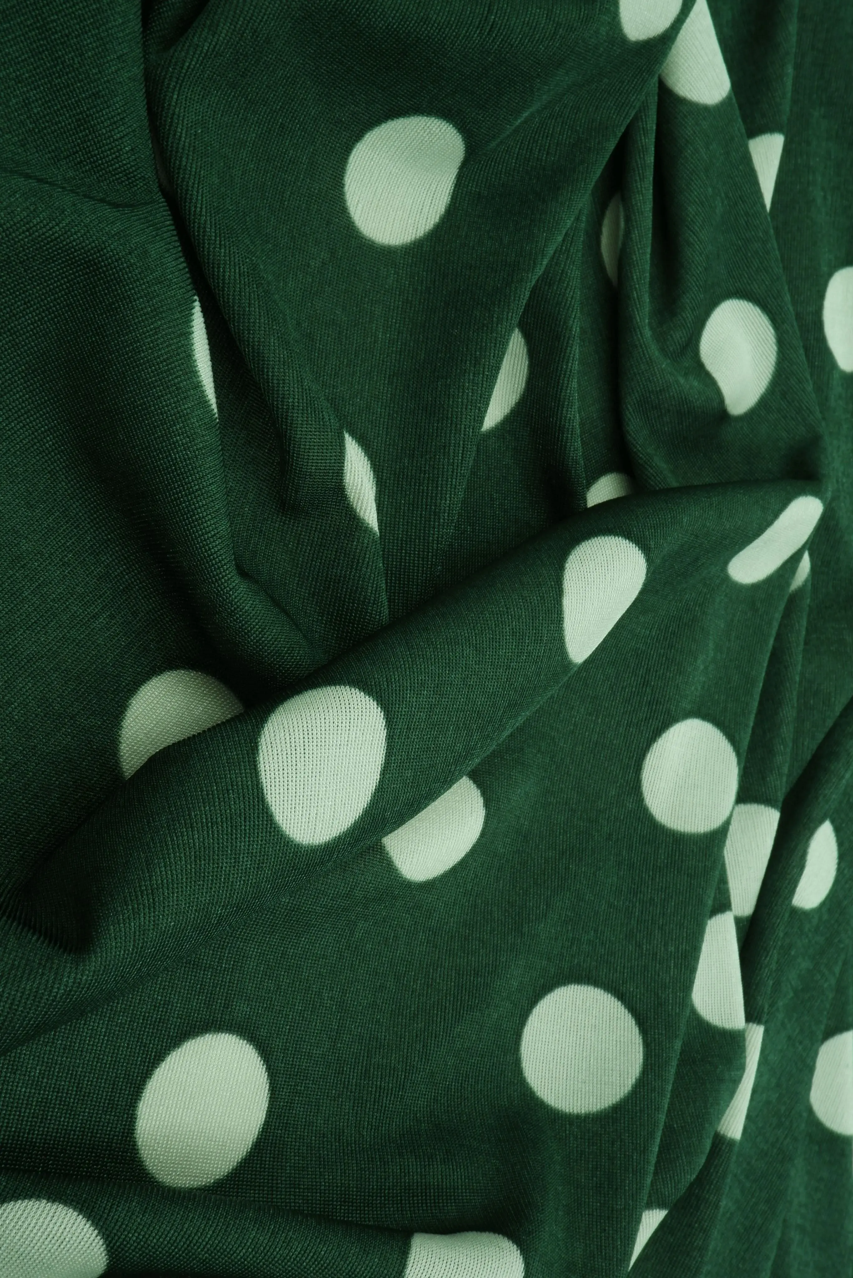 Ribbed Polka Dot Stretch Knit Fabric - KNT3963-DU1960 - Image 15