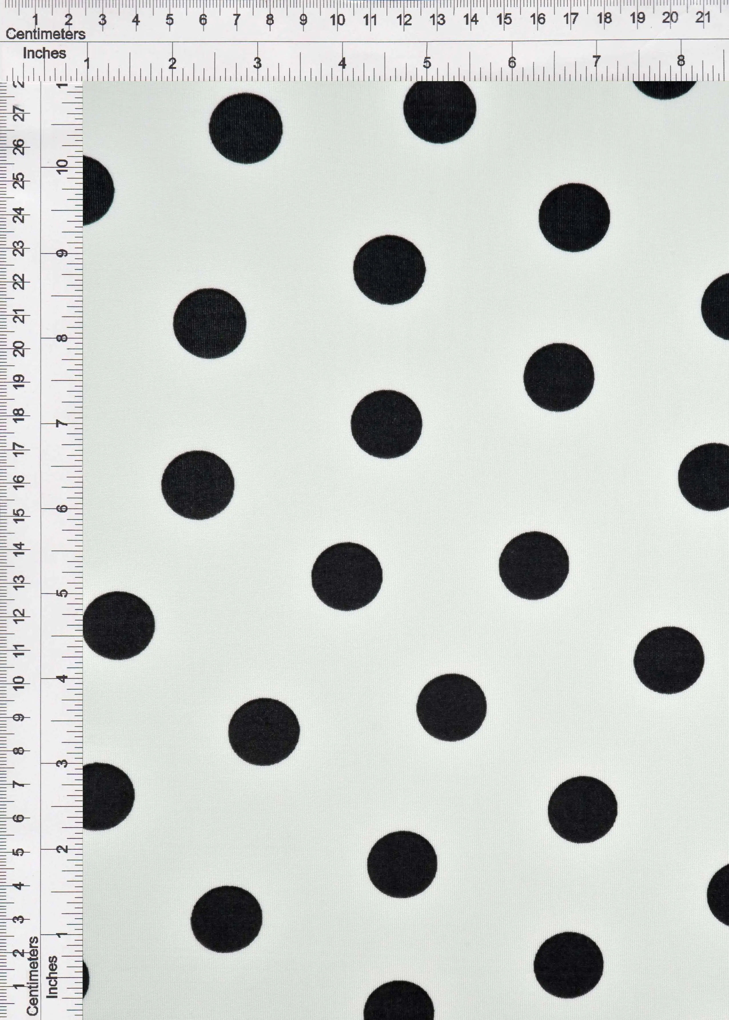 Ribbed Polka Dot Stretch Knit Fabric - KNT3963-DU1960 - Image 7