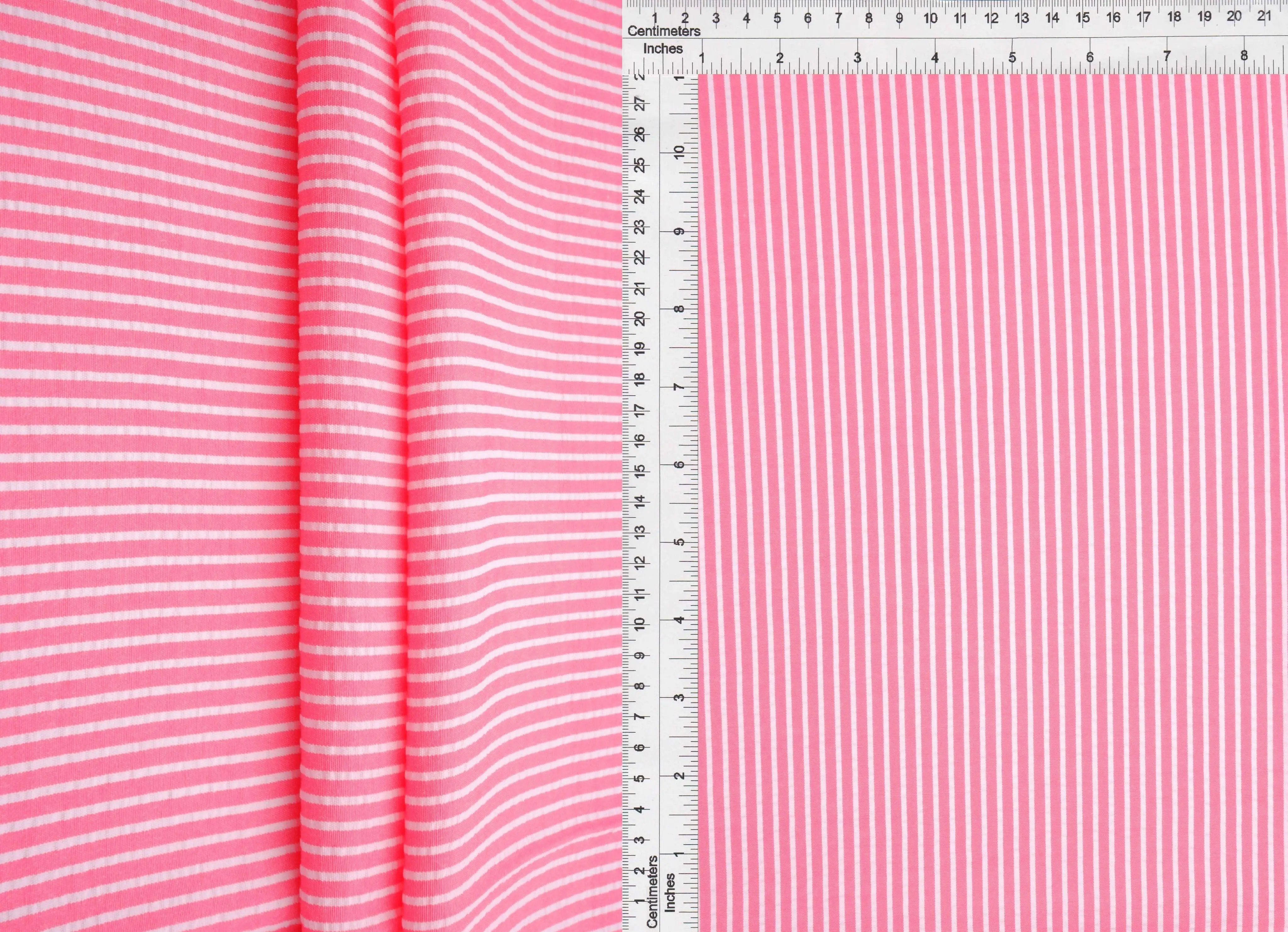 Seersucker Stripe Polyester Rayon Woven Fabric - POP4621 - Image 11
