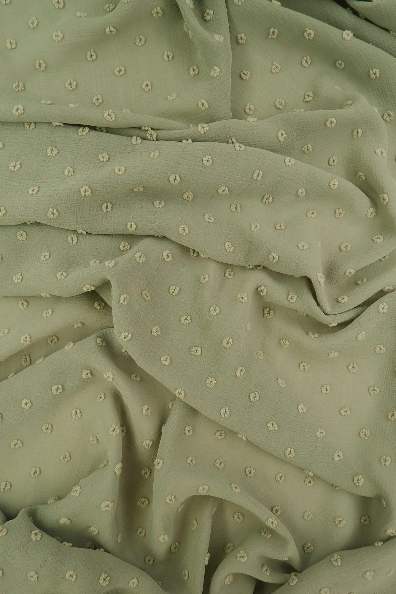 Swiss Dot Chiffon Woven Fabric - HIMLT-4220 - Image 20