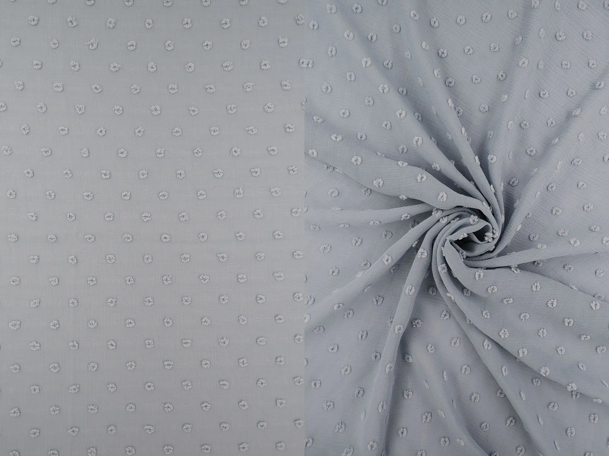 Swiss Dot Chiffon Woven Fabric - HIMLT-4220 - Image 25