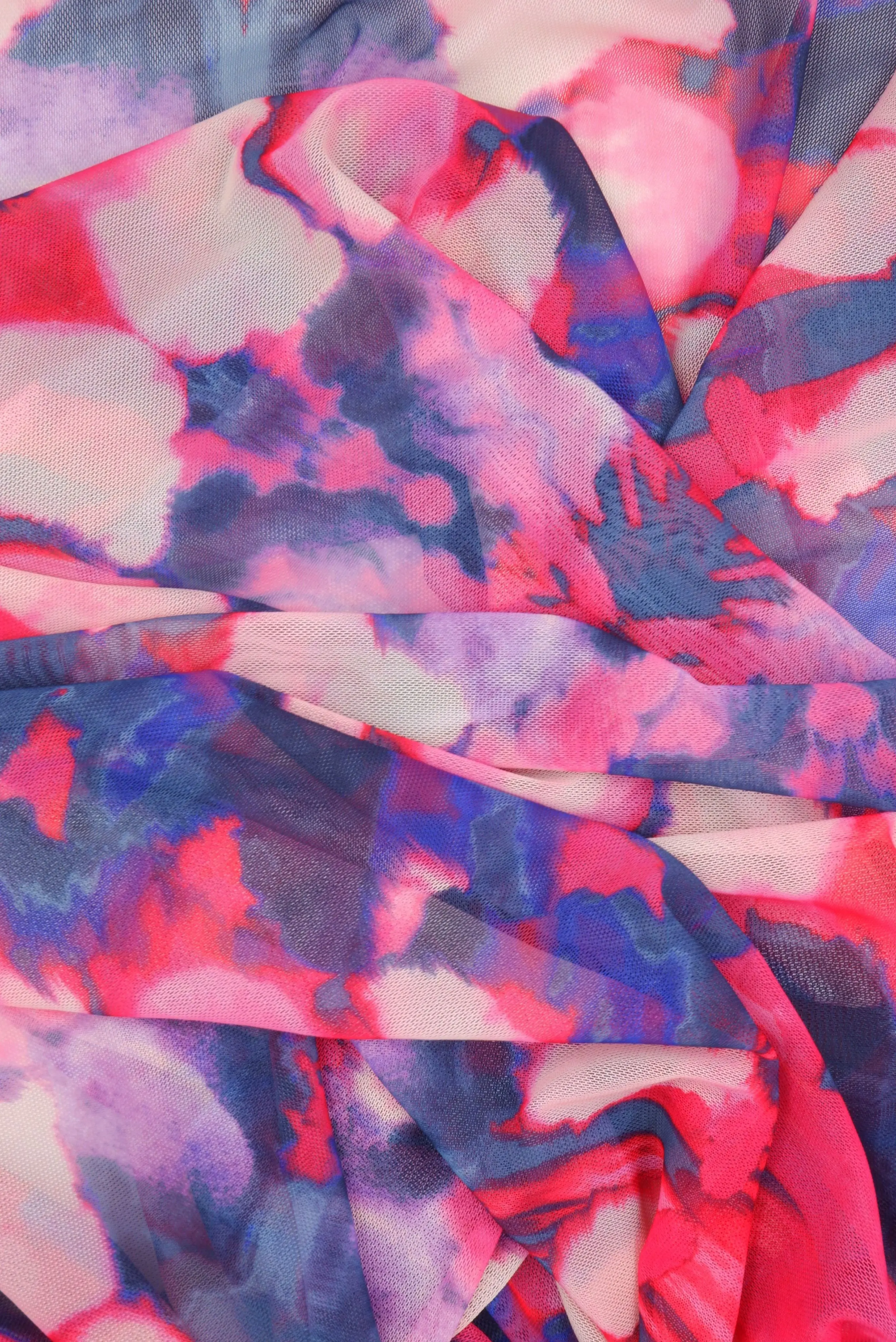 Tie-Dye Mesh Digital Print - MESH-MS11307D - Image 2