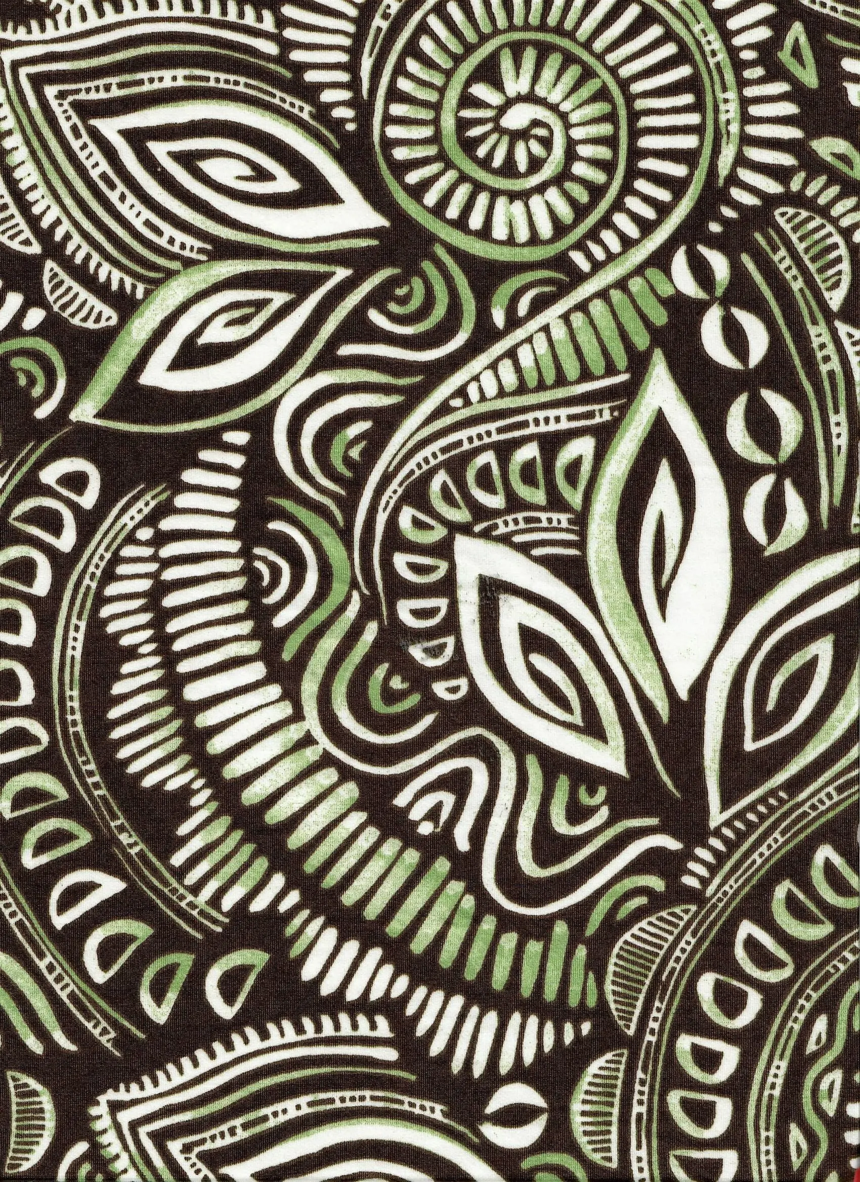 Tribal Boho Brushed DTY Stretch Knit Fabric - KNT4498-Q11007 - Image 2