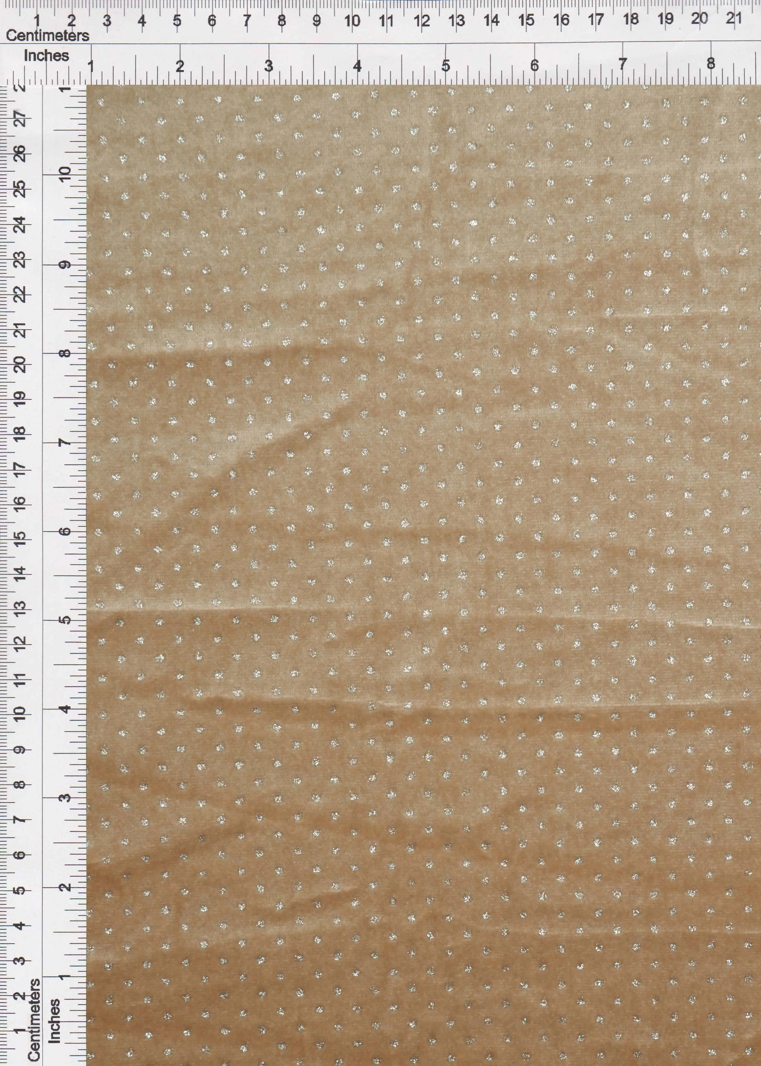 Velvet Polka Dot Glitter Stretch Knit Fabric - KNT4610 - Image 12
