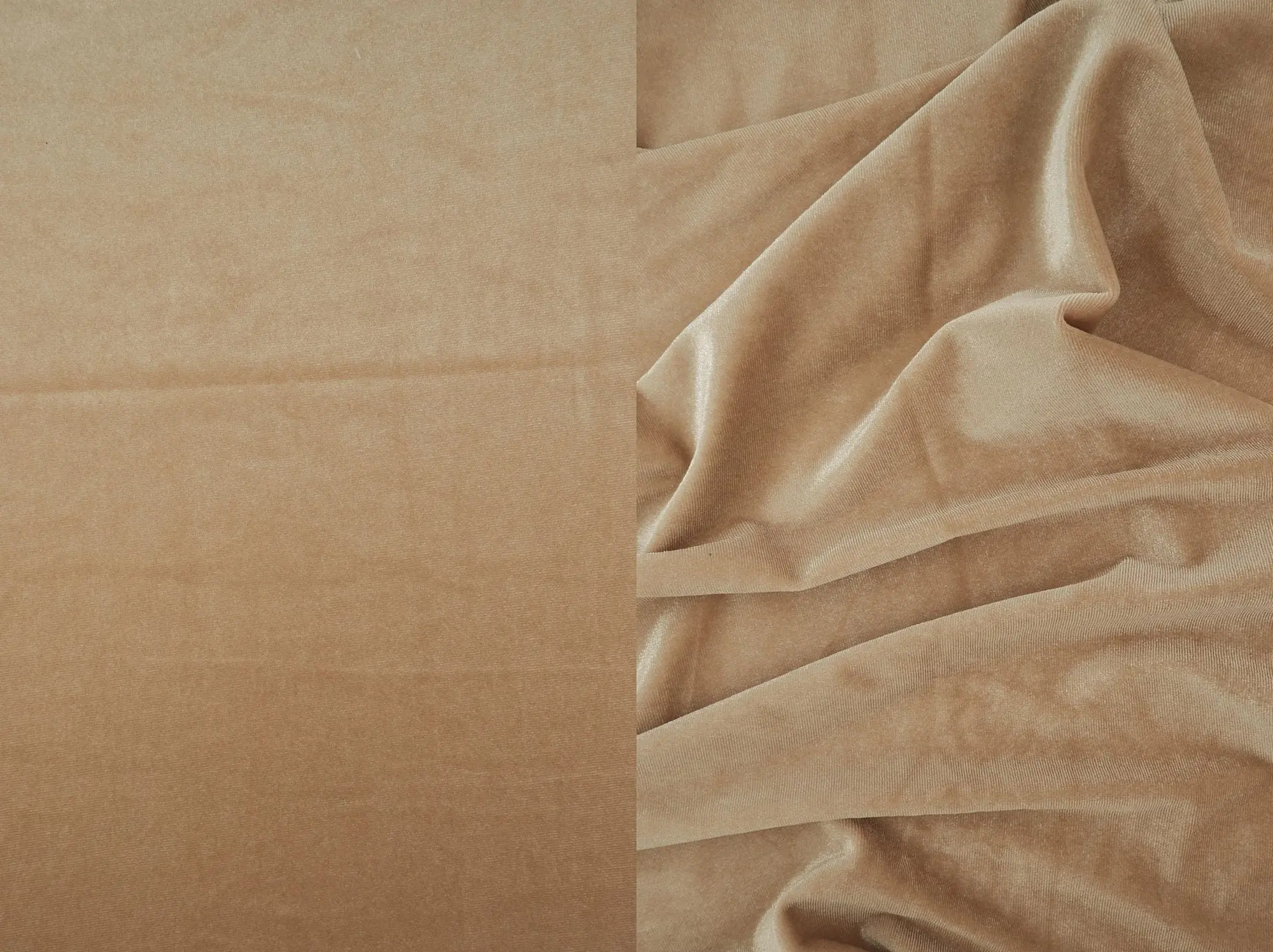 Velvet Solid Stretch Knit Fabric - KNT3850 - Image 7